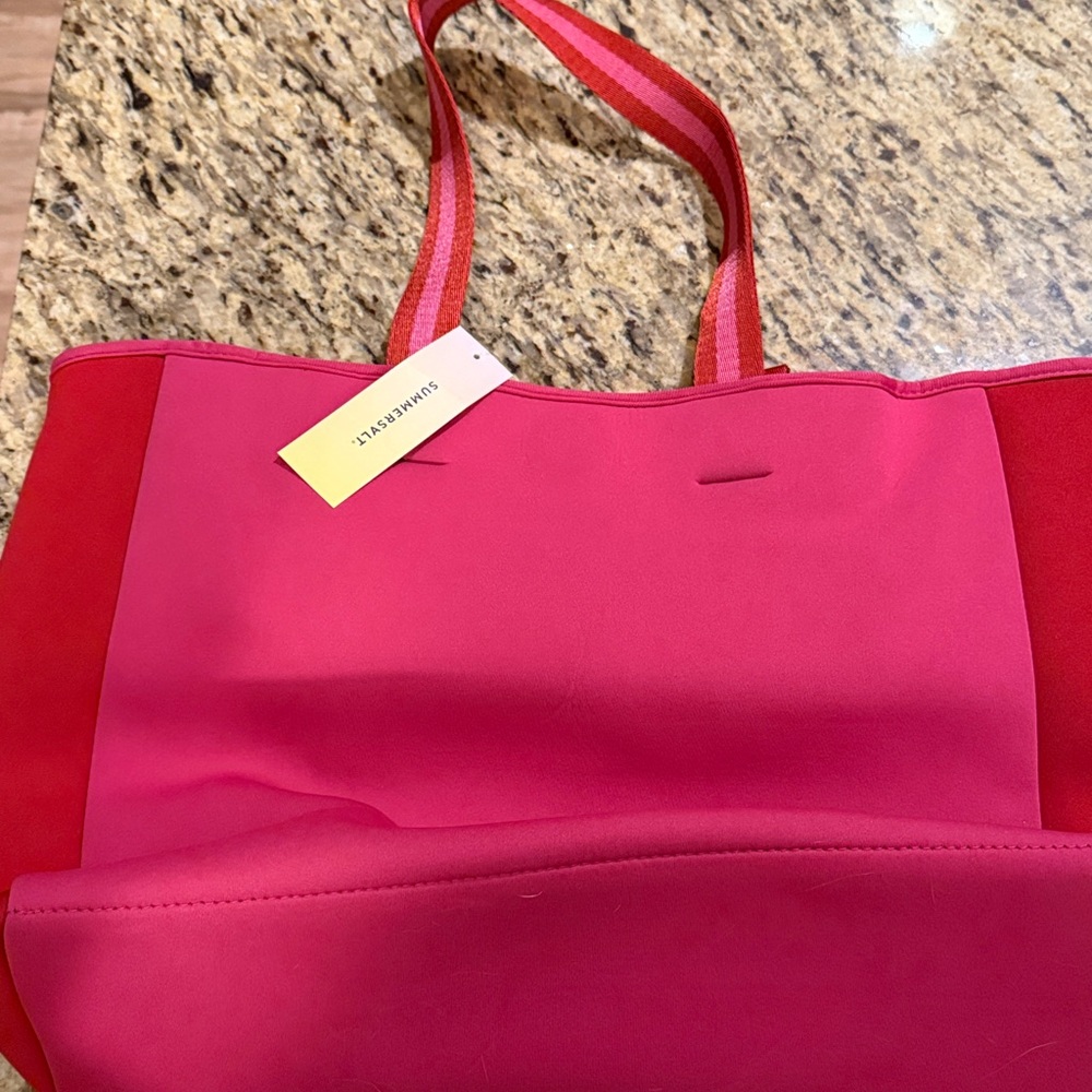 Summersalt Pink Neoprene Tote